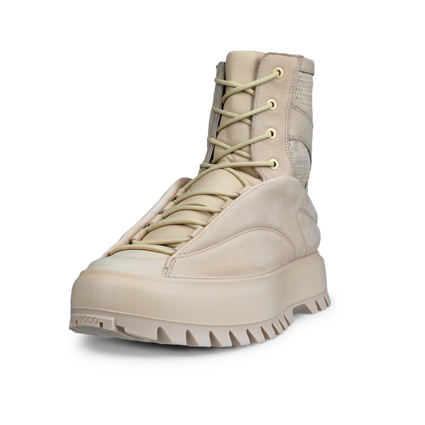 ecco x RAL7000STUDIO - STREET ACE BOOT SAND