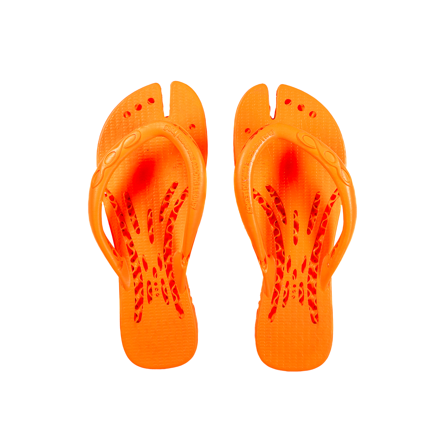 WASABI — TABI FLIP FLOP - ORANGE